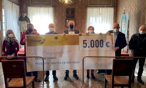 Dal Conitours 5 mila euro per il recupero della Balconata di Ormea