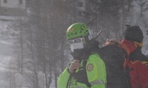 Scalatore caduto in val Maira, il Soccorso Alpino tenta una difficile operazione di recupero