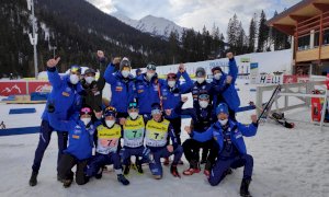 Biathlon, Marco Barale vince il bronzo nella staffetta Youth dei Mondiali Giovanili