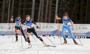 Sci di fondo, argento per Matilde Giordano nella gara cross dei Campionati Italiani Under 14