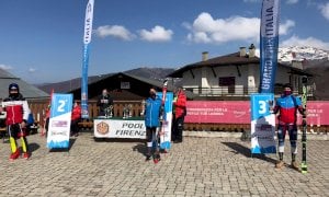 Sci alpino, Grand Prix Italia: Edoardo Saracco e Fabio Allasina sul podio Aspiranti all'Abetone