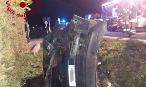 Frontale tra due auto a Trinità, tre feriti lievi