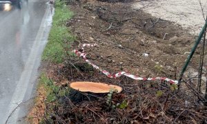 Chiusura totale per la strada 