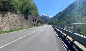 Val Vermenagna, dalla prossima settimana Anas al lavoro sulla strada del colle di Tenda
