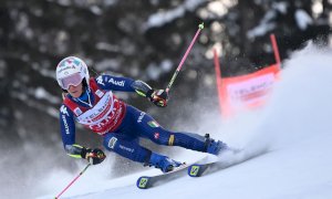 Sci alpino, Marta Bassino seconda dopo la prima manche nel Gigante di Lenzerheide