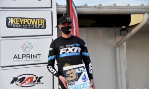 Motocross, Luca Marra conquista la terza posizione a Trofarello nella Veteran MX1
