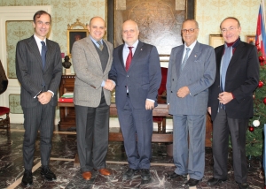 L’ambasciatore della Turchia in Italia ricevuto dal Sindaco Maurizio Marello
