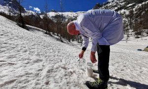 Microplastiche nelle Alpi Marittime, ieri campionamenti al Valasco