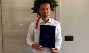 Pallavolo, il vice allenatore della Bosca San Bernardo si è laureato in Scienze dell'Esercizio fisico