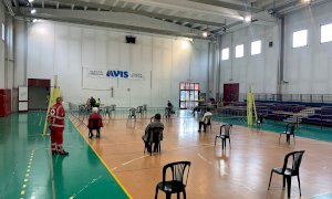 Chiusa Pesio, il palazzetto dello sport diventa punto vaccinale