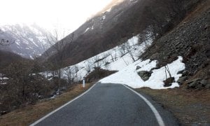 Parzialmente riaperta la strada per le Terme di Valdieri