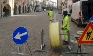 Isiline completa la posa della fibra ottica nel primo quadrante del centro storico di Cuneo