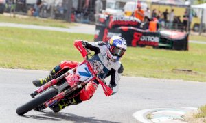 Supermoto, Mauro Cucchietti è secondo ad Ottobiano