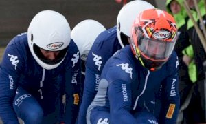 La nazionale azzurra di bob in raduno a Mondovì