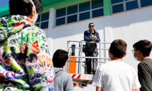 “Gallerie a cielo aperto” con gli artisti Hilario Isola e Iena Cruz e il giornalista Federico Taddia