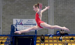 Sofia Ambrosio e Sara Hadouz al Campionato Italiano Allieve Gold di ginnastica artistica