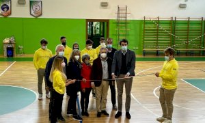 Inaugurato l’intervento sulla palestra e i lavori all’istituto “Baruffi” di Ceva