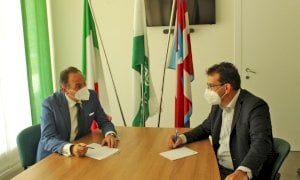 Il presidente della Regione Alberto Cirio in visita alla sede provinciale di Confagricoltura Cuneo