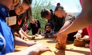 Un laboratorio per bambini e visite guidate al parco archeologico di Valdieri