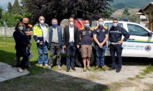 Borgo San Dalmazzo, un nuovo mezzo per la Protezione Civile comunale