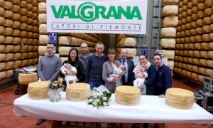 La Valgrana regala una forma di Piemontino ai primi tre nati in provincia di Cuneo 