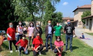 I bambini della scuola dell'infanzia di Cherasco alla scoperta della natura della loro città