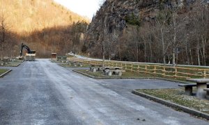 Grazie alla raccolta fondi su Satispay ricostruita l’area di sosta a Pian Laiardo di Ormea