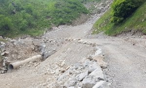 Il Comune di Entracque ha riaperto la strada per il lago delle Rovine