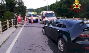 Tre veicoli coinvolti in un incidente a Bastia Mondovì