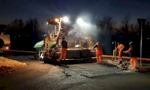 Chiusura notturna della provinciale tra Cuneo e Confreria per asfaltatura