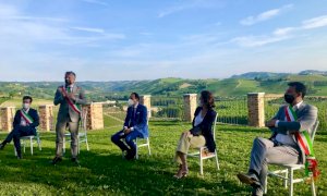 Il sindaco di Alba Carlo Bo, con i colleghi di Langhe e Roero, incontra il ministro Gelmini