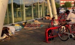 Cuneo, sgombero al Movicentro: denunciato un giovane