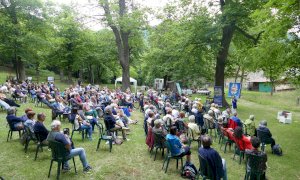 Nuovi Mondi Festival, il teologo Vito Mancuso incanta il pubblico tra i boschi della valle Stura