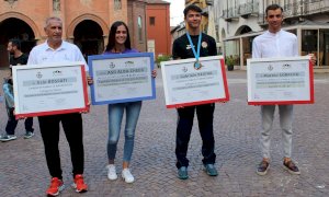 Alba: riconoscimento ai campioni sportivi vincitori di competizioni nazionali