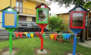 Busca, si cercano libri per bambini per il Giardino dell'Infinito