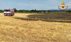 Bruciano campi di grano a Margarita e Busca: nessuna persona coinvolta