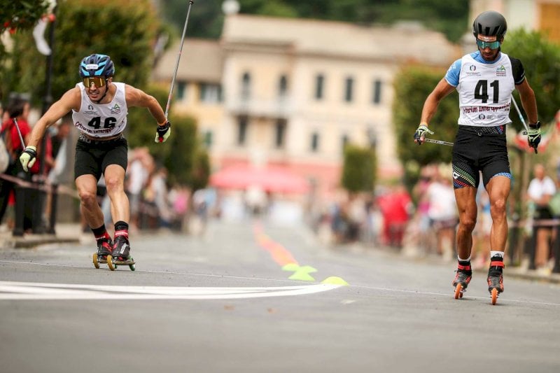 Skiroll, Coppa Italia: a Cicagna Emanuele Becchis vince la Sprint, Elisa Sordello la Mass Start