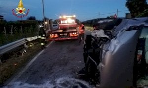 Due auto coinvolte in un incidente a Costigliole Saluzzo