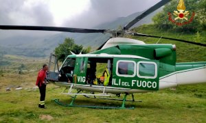 Due donne perdono l'orientamento durante un'escursione, intervento dei Vigili del Fuoco in valle Po
