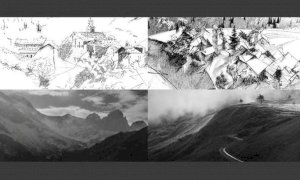 Sabato 7 agosto inaugura a Dronero la mostra “Paesaggi ritrovati”