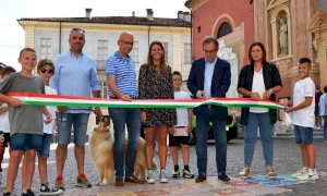 Busca, inaugurato il parco giochi diffuso