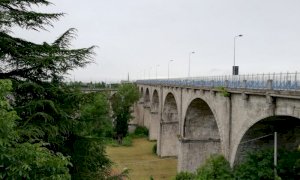 Cuneo, sventato suicidio sul viadotto Soleri