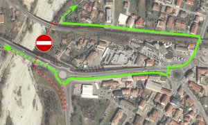 Da lunedì chiude per lavori l'ingresso del Parco Fluviale sotto il ponte di Borgo Gesso