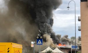 Savigliano, fiamme in un'autoconcessionaria: sul posto i Vigili del Fuoco