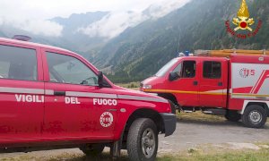 Scout in difficoltà sul monte Granero, in corso l'intervento dei Vigili del Fuoco