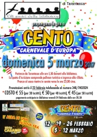 Gita a Cento per il Carnevale d'Europa