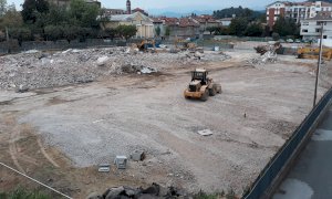 Busca, concluso l'abbattimento delle ex scuole medie