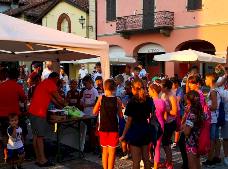 Moretta, 150 bambini alla festa dello sport in piazza