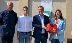 Inaugurato il nuovo Dae in frazione Bosco di Busca