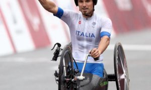 La Castagna d'Oro 2021 all'handbiker cuneese Diego Colombari